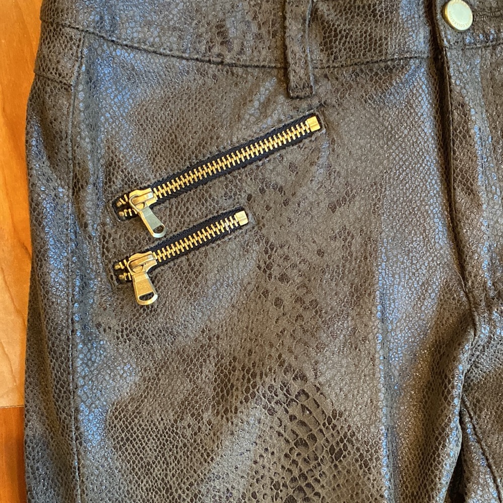 Zara Basic Jeggings In Snake Print In Two Colors … - image 3